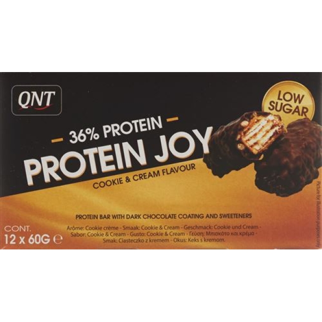 QNT 36%PROT JOY BAR COOK+CREAM