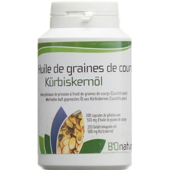 BIONATURIS KUERBISKERNOE 500MG