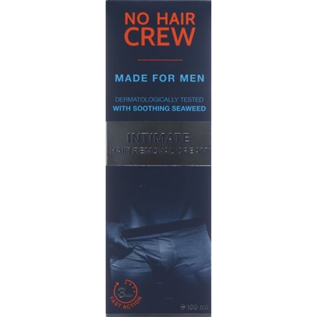 NO HAIR CREW ENTHAAR INTIM MAN