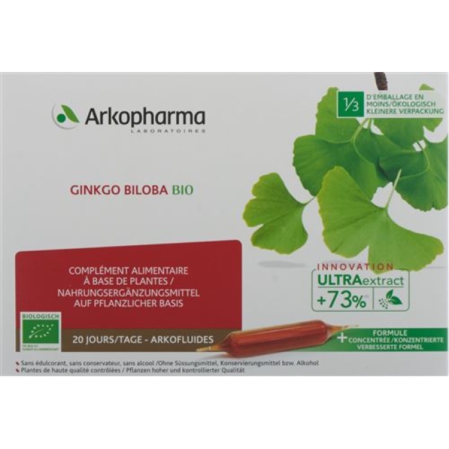 ARKOFLUIDE GINKGO BILOBA TRINK