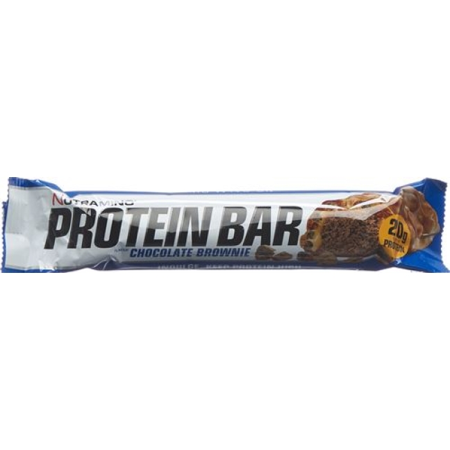 NUTRAMINO PROT BAR CHOC BROW