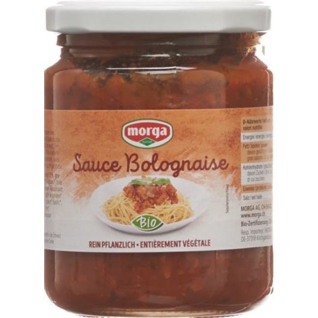 MORGA SAUCE BOLOGNAISE SOJA