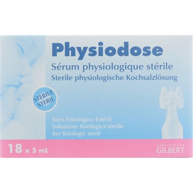 Physiodose Physiologische раствор 18x 5мл