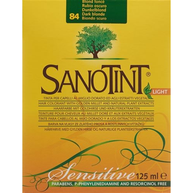 Sanotint Light цвет волос 84 Dunkelblond