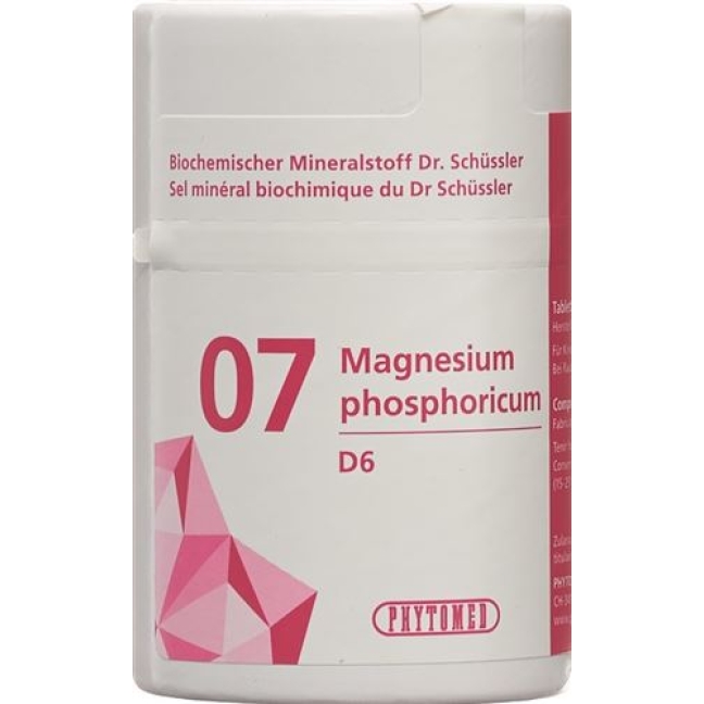 Phytomed Schussler Nr. 7 Magn Phos в таблетках, D 6 100г