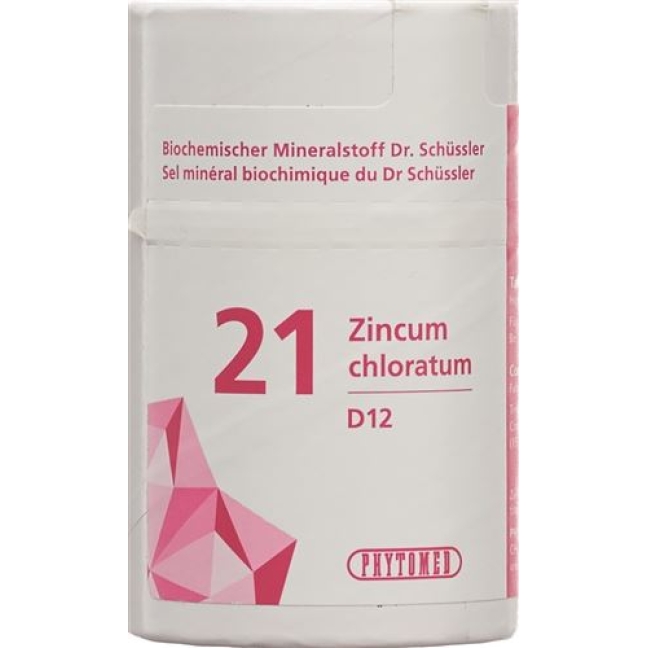 Phytomed Schussler Nr. 21 Zinc Ch в таблетках, D 12 50г