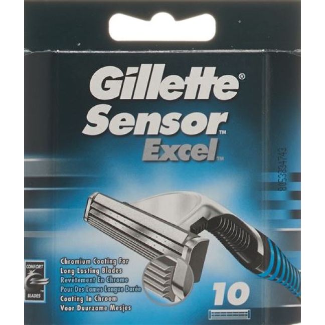 Gillette Sensor Excel Ersatzklingen 10 штук