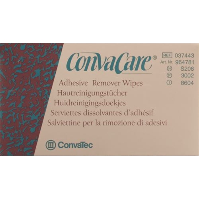 Convacare Hautreinigungstuch 3x7см Weiss 100 пакетиков