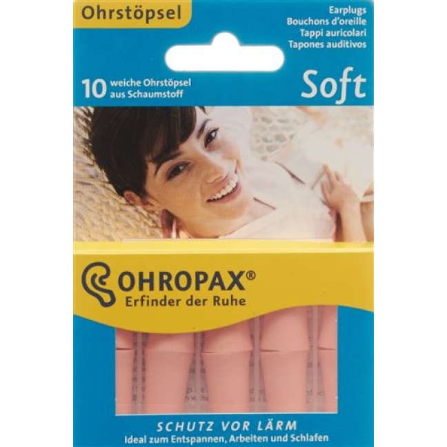 OHROPAX SOFT GERAEUSCHSCHUTZ