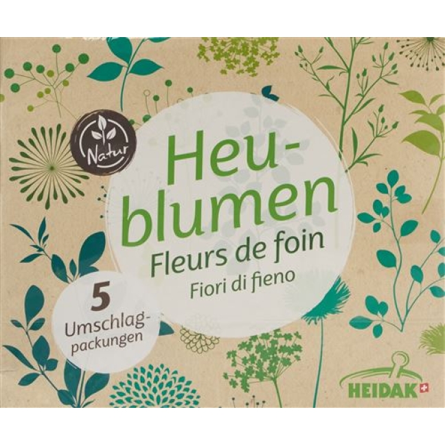 Heidak Heublumen fur Wickel 5 пакетиков 50г