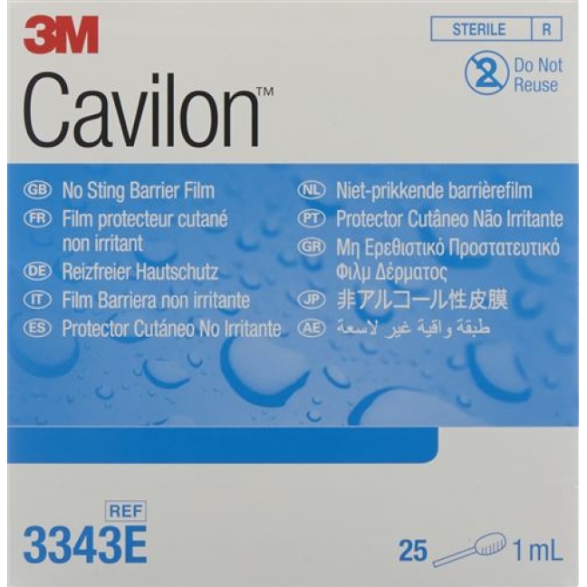 3M Cavilon Reizfreier Hautschutz Lolly 25 пакетиков 1мл