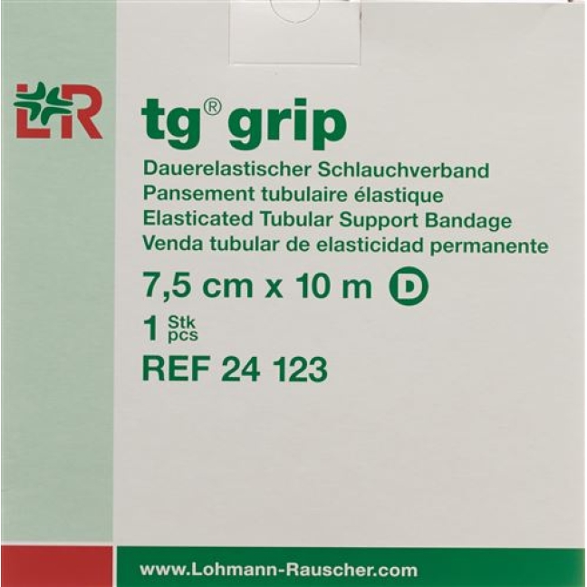 Lohmann Tg Grip Stutz Schlauchverband 7.5смx10м