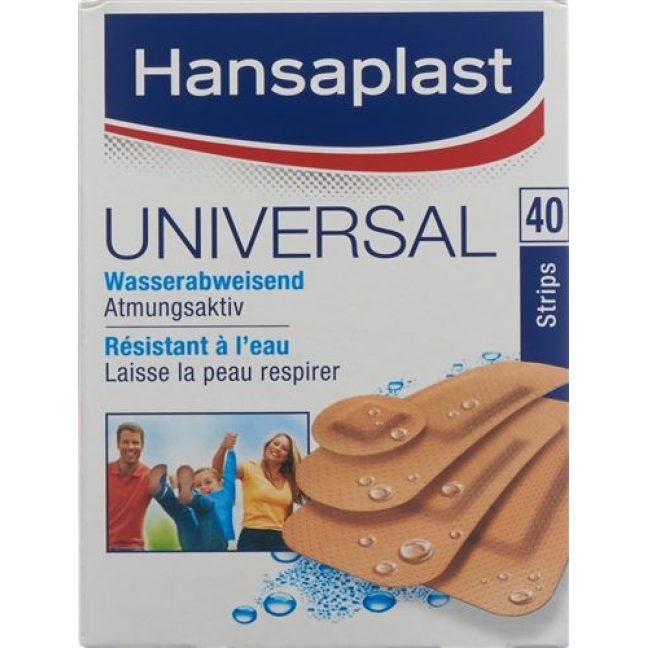 Hansaplast Universal Strips 40 штук