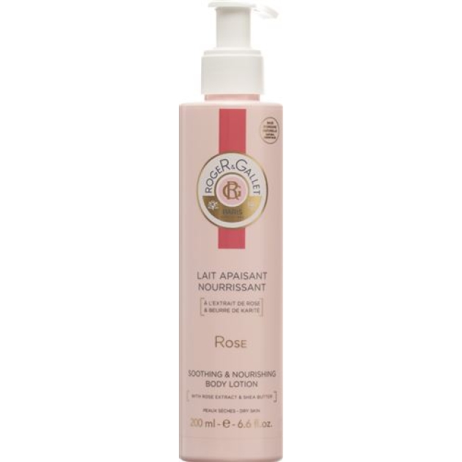 Roger Gallet Lait Fondant Apaisant Rose 200мл