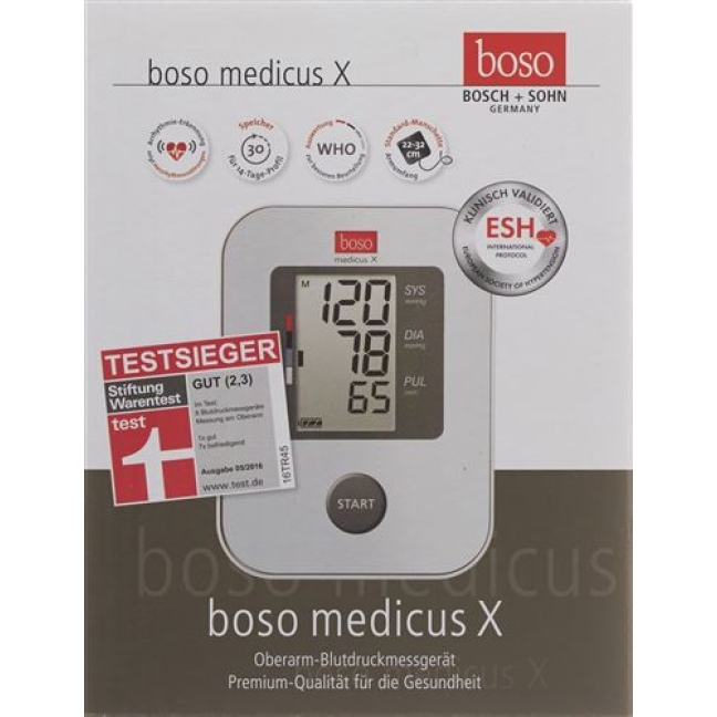 BOSO MEDICUS X BLUTDRUCKMESSGE