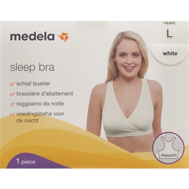 Medela Schlaf Bustier L Weiss