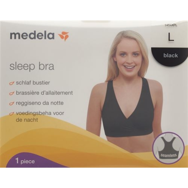 Medela Schlaf Bustier L Schwarz