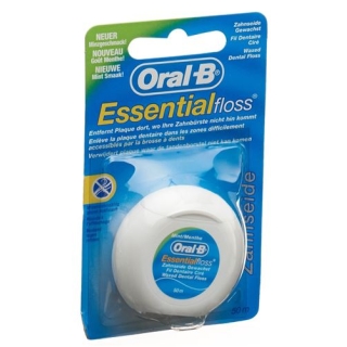 Oral B Essentialfloss 50m mint gewachst