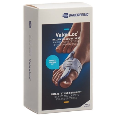 ValguLoc Stabilorthese Hallux Grosse 2 Rechts Titan