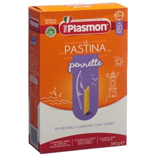 Plasmon Pasta Pennette 340г