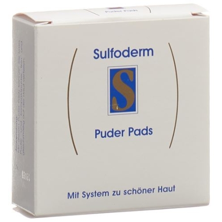 Sulfoderm S Puder Pads 3 штуки