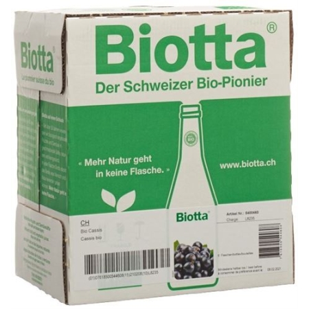 BIOTTA BIO CASSIS SAFT