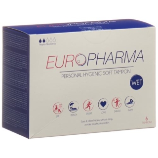 Europharma Hygienic Tampons 6 штук