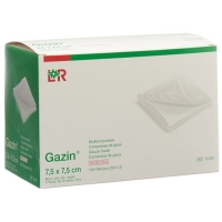 GAZIN FALTKOMPR 7.5X7.5CM 8F GAZIN FALTKOMPR 7.5X7.5CM 8F