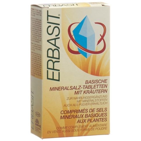 Erbasit basische Mineralsalz-Tabletten mit Krautern 90 штук