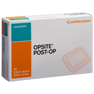 Opsite Post OP Folienverband 9.5x8.5см стерильный 20 пакетиков