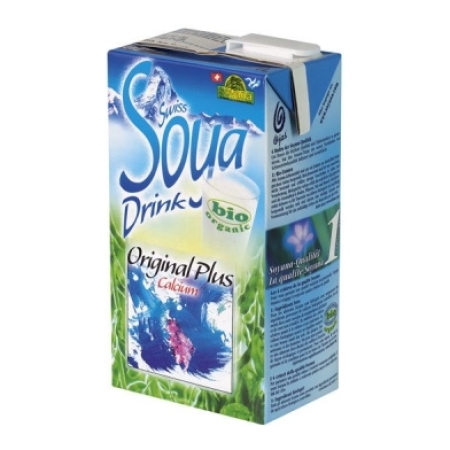 Soyana Swiss Sojadrink Ori Calz Bio Tetra 1л