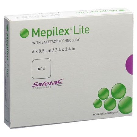 Mepilex Lite Absorptionsverb 6x8.5см Silik 5 штук