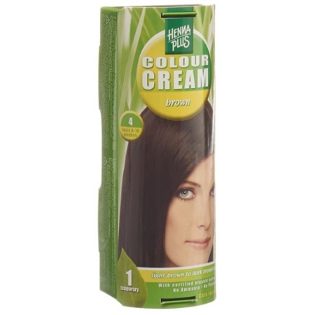 Henna Plus Colour крем 4 Braun 60г