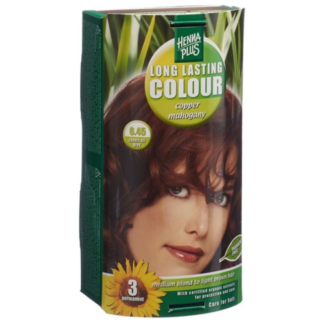 Henna Plus Long Last Colour 6.45 Kupfer Mahagoni