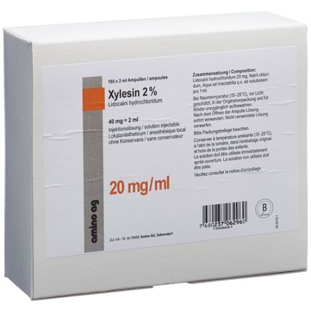 XYLESIN INJ LSG 2%