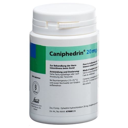 Канифедрин ветеринарный 20 мг 500 таблеток
