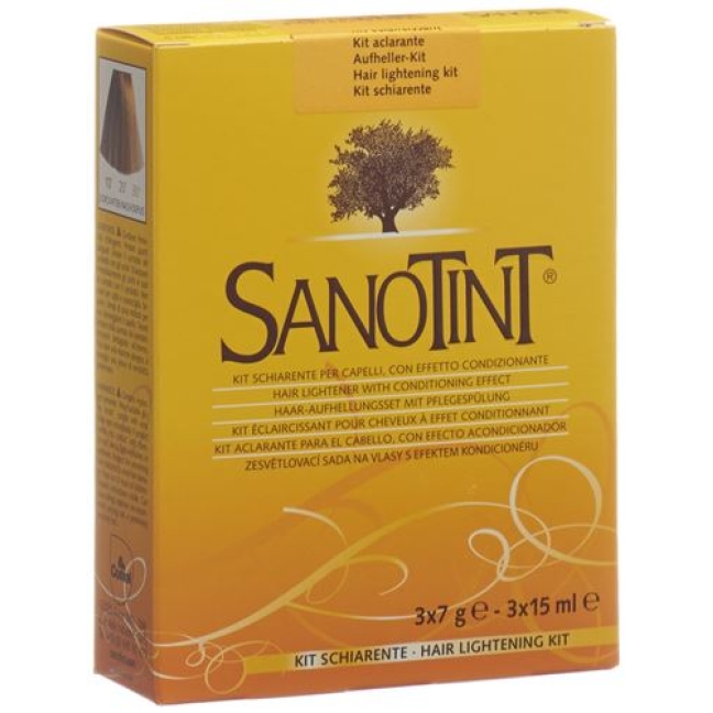 Sanotint Kit Set mit Aufheller