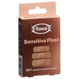 Flawa Sensitive Plast Assortiert 20 штук