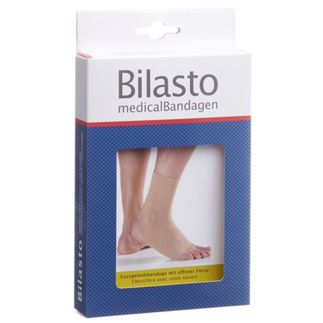 Bilasto Fussgelenkbandage Ferse Geschlossen размер S Beige