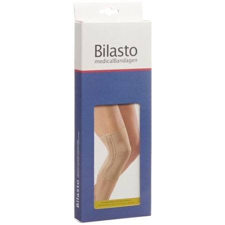 Bilasto Kniebandage mit 2 Spiralfedern размер M Beige