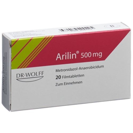 Arilin 500 mg 20 filmtablets