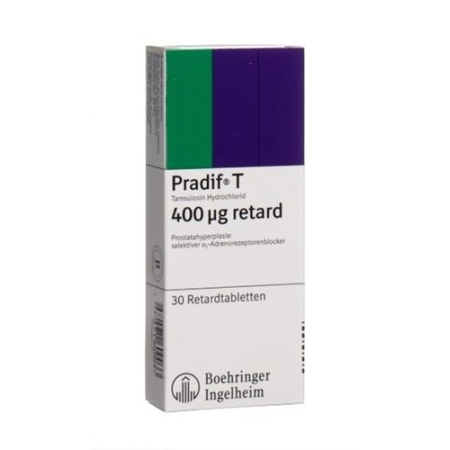 Pradif T 400 mcg 30 Retard tablets