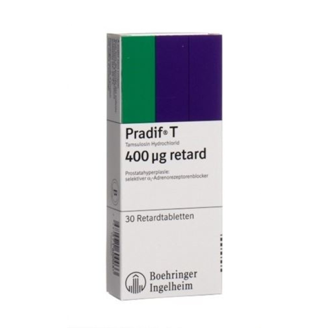 Pradif T 400 mcg 30 Retard tablets