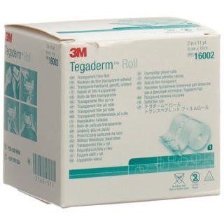 3M Tegaderm Roll Folienverband 5см x 10m Transparent