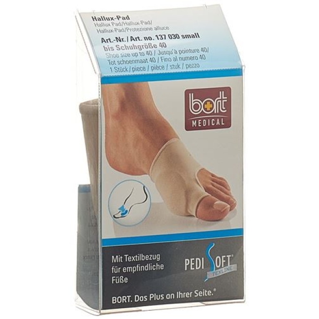 Bort Pedisoft Hallux Pad Small