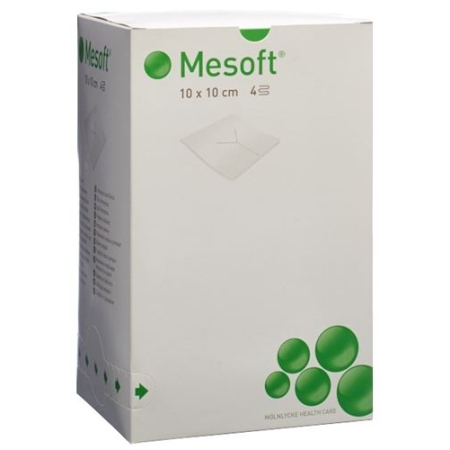 Mesoft Schlitzkompresse 10x10см 130 штук