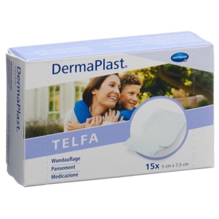 Dermaplast Telfa Kompressen 5x7.5см 15 штук