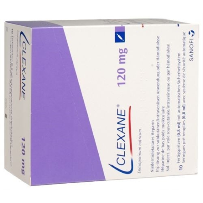 CLEXANE INJ120 MG/0.8ML