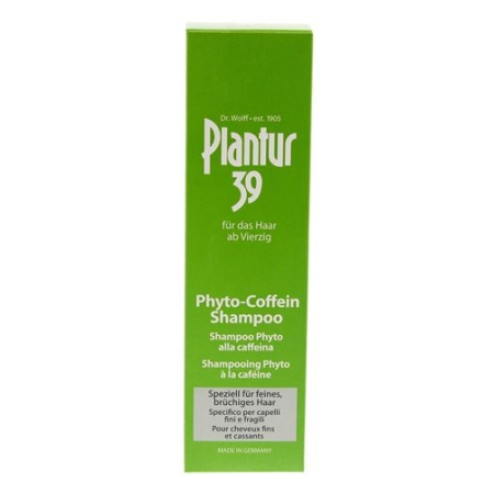 Plantur 39 Phyto-Coffein шампунь feines bruchiges Haar 250мл