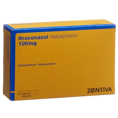 ITRACONAZOL HELVEPHARM 100